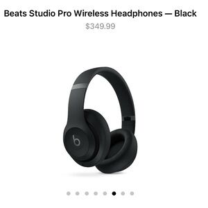 Beats Studio Pro black